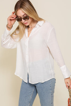 Simple Collared Shirt