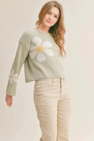 Flower Market Sweater- Sadie & Sage