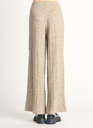 Wide Ribbed Knit Pant - Dex