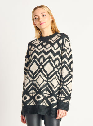 Jacquard Sweater- Dex