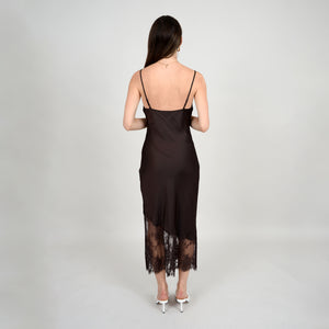 Layla Slip Dress With Lace Detail- RD Style